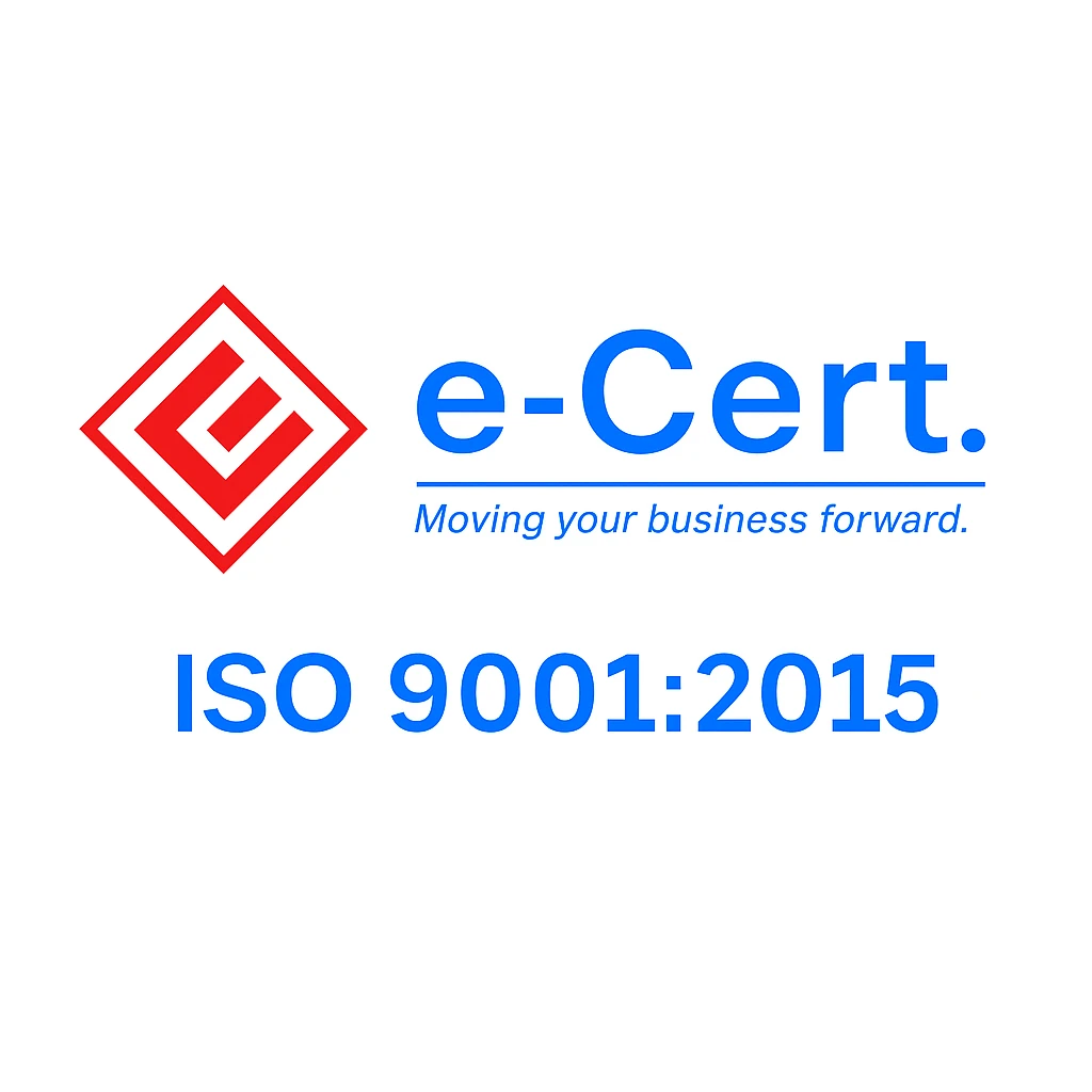 Marca de certificación e-Cert ISO 9001:2015